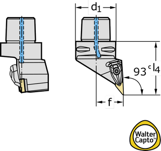 Инструмент CaptoTM C4-DVJNL-27062-16