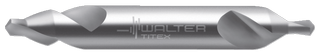 Сверло центровочное Titex из быстрорежущей стали (HSS) K1811-NO2