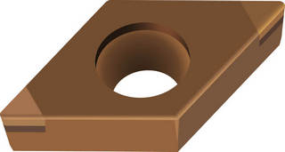 Пластина на основе CBN для точения DCGW11T302TS-2 WBH10C