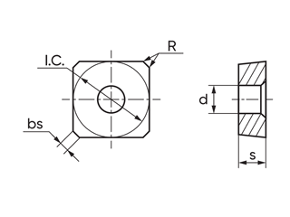 Пластина твердосплавная SEKT1204 AFTN-XF MK330