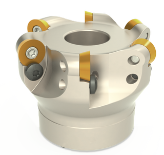 Фреза торцевая с СМП D080 d27 Z07 RDMT 12