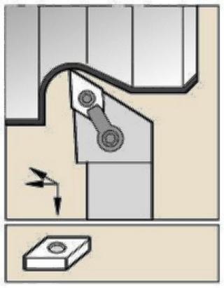 Державка MDJNR164CWG