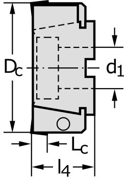 Фреза с кассетами F2010.B.100.Z07.13.R722M