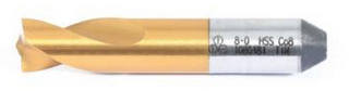 Сверло центровочное из быстрорежущей стали HSS-Co8 MTE D6