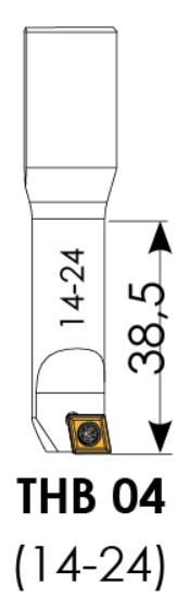 Державка расточная 14-24 Cartridge