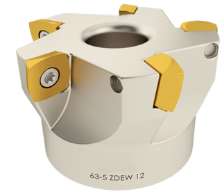 Фреза торцевая с СМП D063 d22 Z05 ZDEW 12