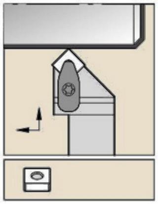 Державка DSSNR2525M12KC04WG