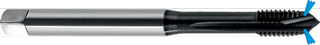 Метчик универсальный из быстрорежущей стали, прямой зуб MTSPC M12 X 1.75