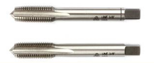 Набор из 2-х ручных метчиков из быстрорежущей стали HSS DIN2181 (2 шт) UNF 1/2"X20(2B)