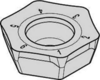 Пластина фрезерная HPGT06T3DZERLDTN6520