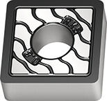 Пластина без задних углов для точения SNMA150612-RK5 WKK20S