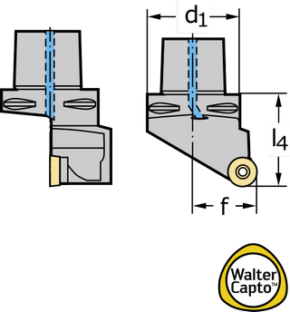 Инструмент CaptoTM C5-SRSCL-35060-08