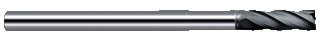 Фреза концевая для композитных материалов GPE4160-180