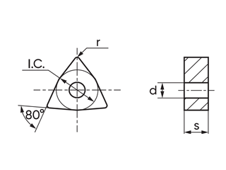 Пластина твердосплавная WNGG080408-AC MN10