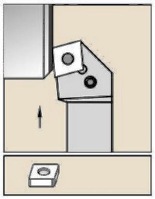 Державка PCKNL2525M12WG