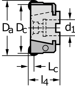 Фреза с кассетами F2010.B.080.Z06.02.R681M