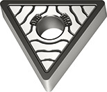 Пластина без задних углов для точения TNMA160408-RK5 WKK10S