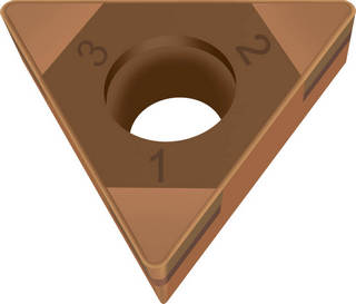 Пластина на основе CBN для точения TCGW110204TM-3 WBH10C