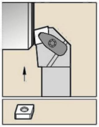 Державка DCKNR205DKC4WG