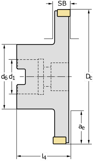 Фреза BLAXX и Xtra·tec® F4253.BN40.200.Z07.16R