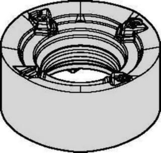 Пластина фрезерная RNGJ10T3M0EMLWP25PM