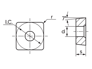 Пластина твердосплавная SCGT120408-AC MN10