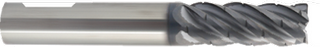 Фреза твердосплавная TuffCut® XT, 5 зуб. 3xD для черновой обработки, хвостовик Weldon V5LCB 1603-0.5
