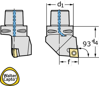 Инструмент CaptoTM C5-SCLCR-35060-12