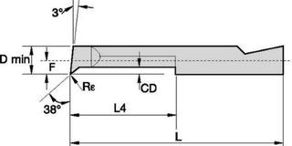 Вставка твердосплавная BP250825RCG5