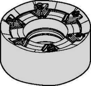 Пластина фрезерная RNGJ1605M0EMLWS40PM