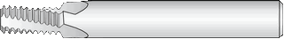 Резьбофреза твердосплавная MMGB06051C12 28UN MK810