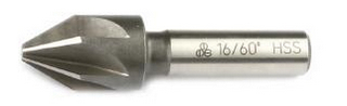 Зенковка из быстрорежущей стали HSS DIN334/A D12,5
