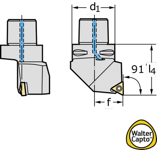 Инструмент CaptoTM C4-STGCR-27050-16