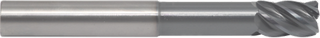 Фреза твердосплавная TuffCut® XT, 5 зуб. удлиненная серия 4xD с обнижением и радиусом на торце 278 2