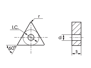 Пластина твердосплавная TNMG160408-XM MK6020