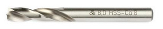 Сверло центровочное из быстрорежущей стали HSS-Co8 MTE D7