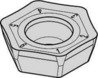 Пластина фрезерная HPPT06T3DZENGDWS40PM