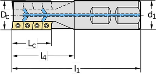 Фреза BLAXX и Xtra·tec® F4138.UW31.031.Z02.43