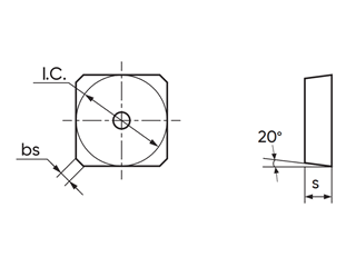 Пластина твердосплавная SEKR1203 AFTN MK330