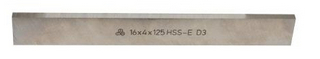 Заготовка трапецеидальная из быстрорежущей стали HSS-Co10 DIN4964 16X4 X125 Заготовка трапецеидальная из быстрорежущей стали HSS-Co10 DIN4964 16X4 X125