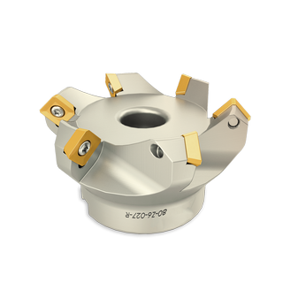 Фреза торцевая с СМП D080 d27 Z06 SDHT 12