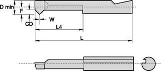 Вставка твердосплавная ATD15660F2CM1