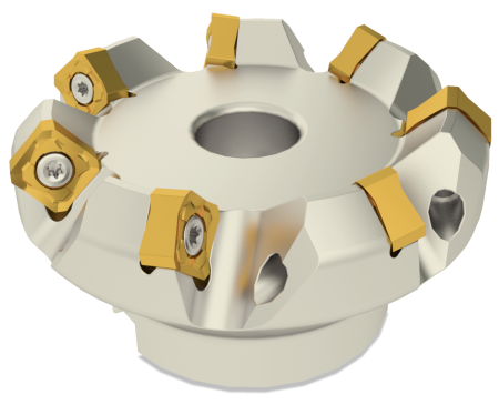 Фреза торцевая с СМП D100 d32 Z08 SNEU 12