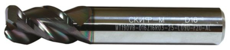 Фреза концевая MT190VB-006Z06R03-13-L057-r20-AL DLC