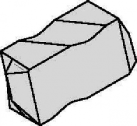Пластина резьбонарезная NTK3LTN6025