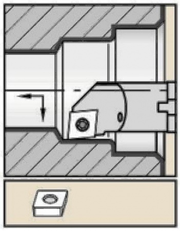 Державка A25TSCLCR12WG