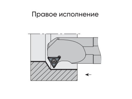 Державка для внутреннего растачивания S12K-ST-CR 11