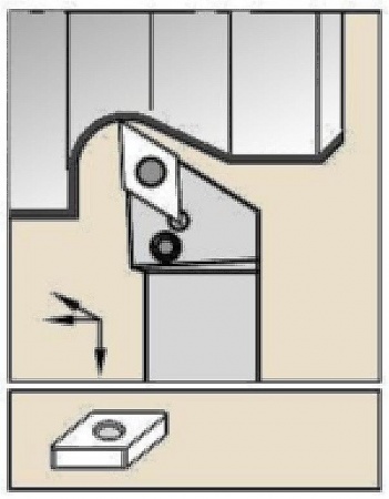 Державка PDJNL2525M15WG