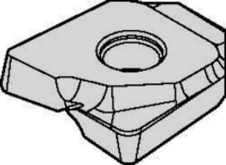 Пластина фрезерная M270TF16R1WU10PM