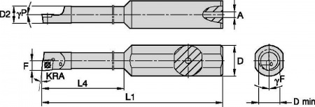 Державка CSBI18037515RWG